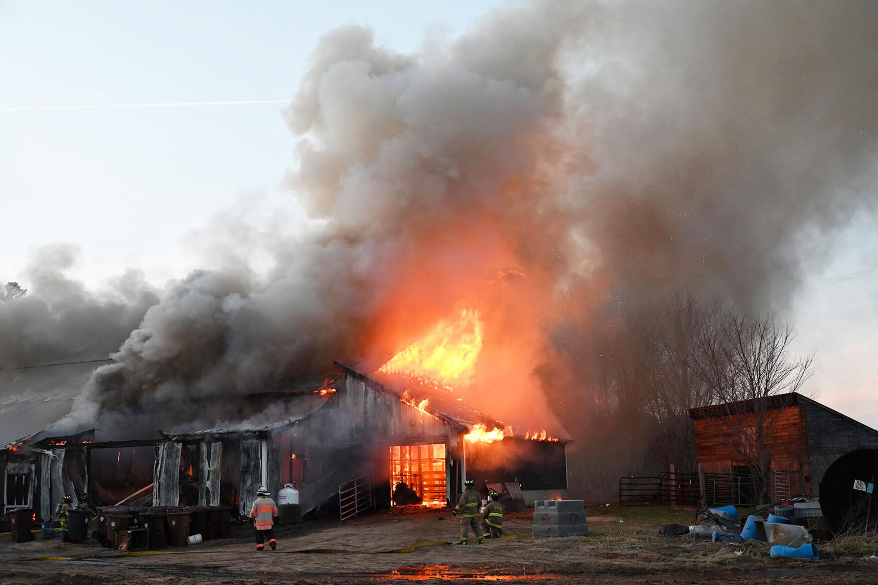 Fire destroys East Conway butcher shop